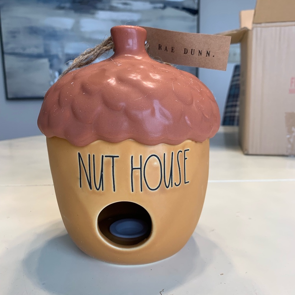 RAE Dunn ceramic bird house